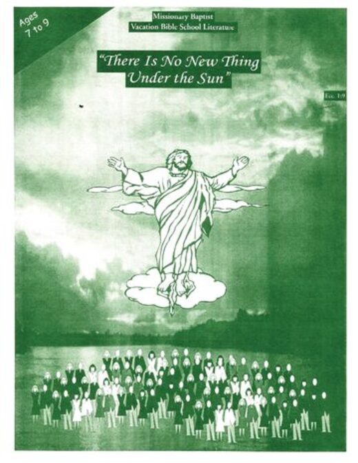 No New Thing Under the Sun cover