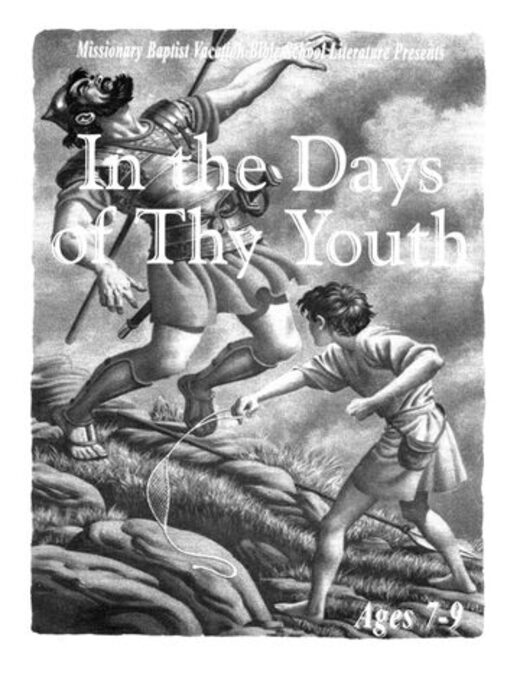 In the Days of Thy Youth cover