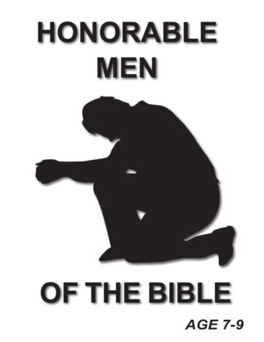 Honorable Men of the Bible cover